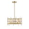 Z-Lite Garroway 6 Light Chandelier, Aged Brass & Aged Brass 4007-24AGBR - alternate 4